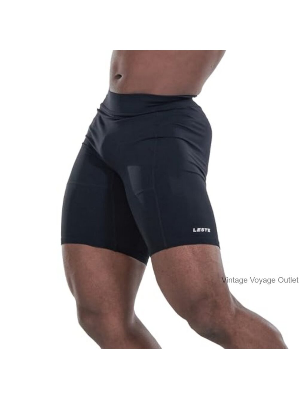 Men's Breathable Compression Leggings & Sports Training Tights Athletic Workout